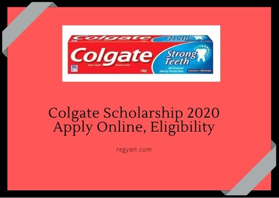 Colgate Scholarship 2020
