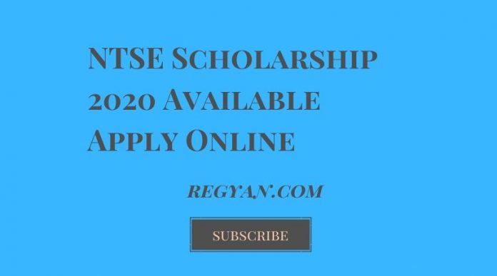 NTSE Scholarship 2020