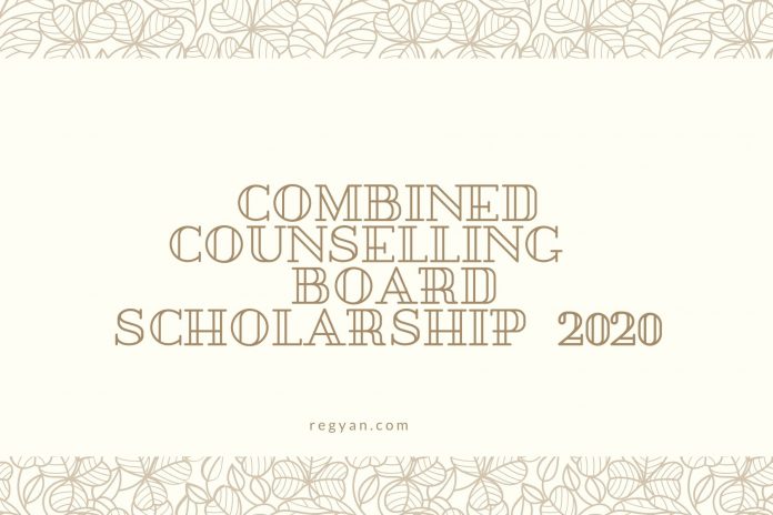 Combined Counselling Board Scholarship 2020