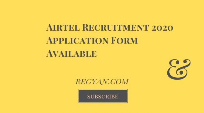 Airtel Recruitment 2020