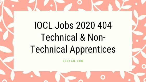 IOCL Jobs 2020