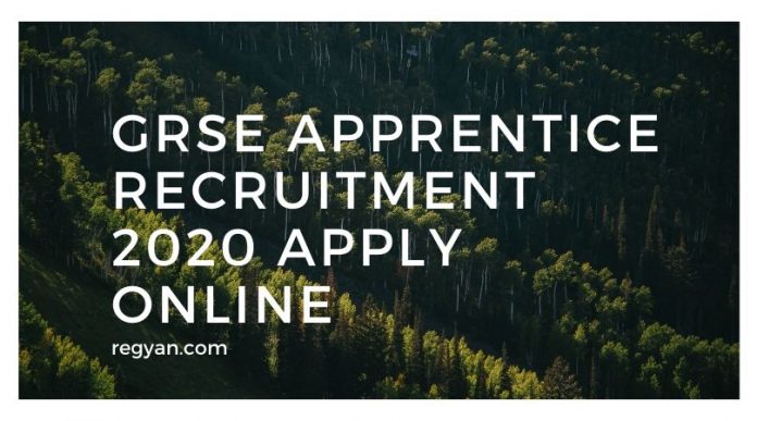 GRSE Apprentice Recruitment 2020