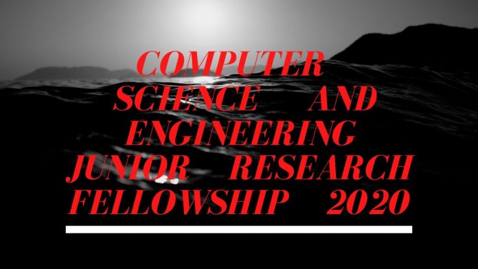 Computer Science and Engineering Junior Research Fellowship