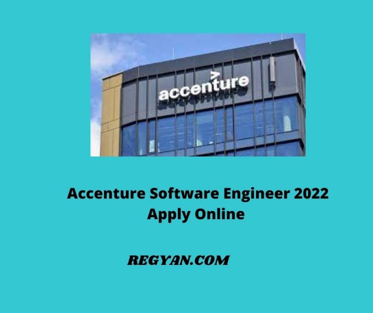 Accenture Software Engineer 2022 Apply Online