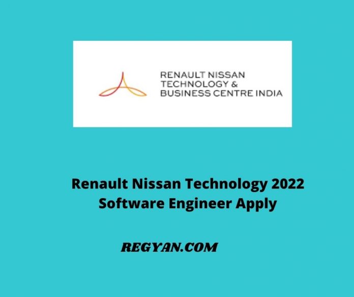 Renault Nissan Technology 2022 Software Engineer Apply