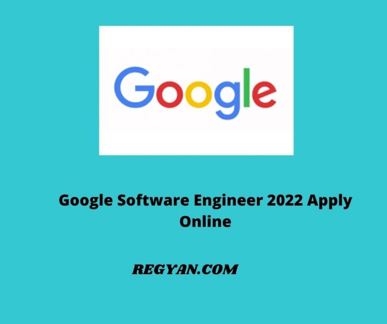 Google Software Engineer 2022 Apply Online