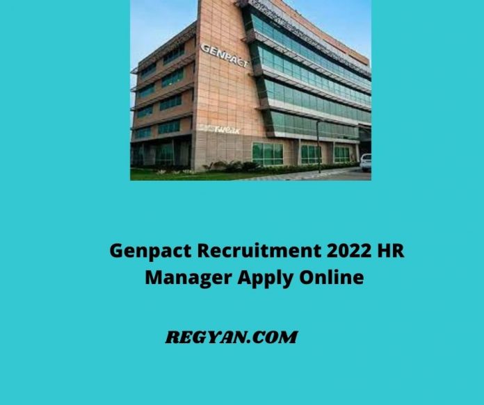 Genpact Recruitment 2022 HR Manager Apply Online