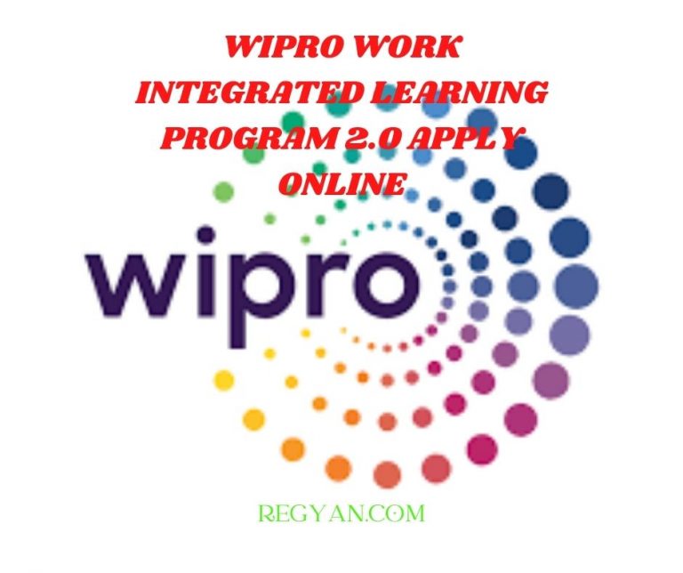Wipro Work Integrated Learning Program 2.0 Apply Online