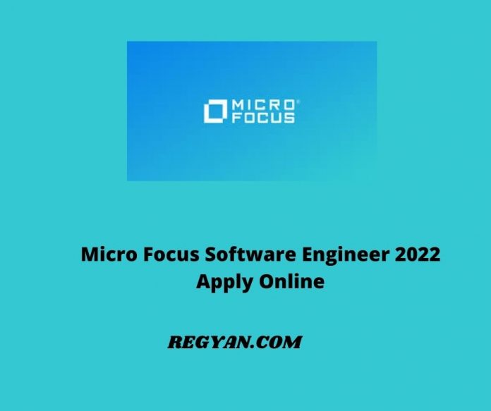 Micro Focus Software Engineer 2022 Apply Online