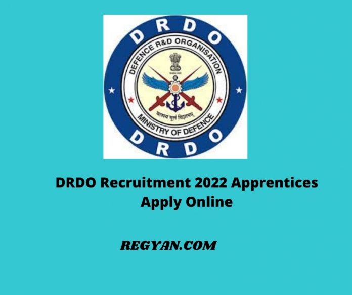DRDO Recruitment 2022 Apprentices Apply Online