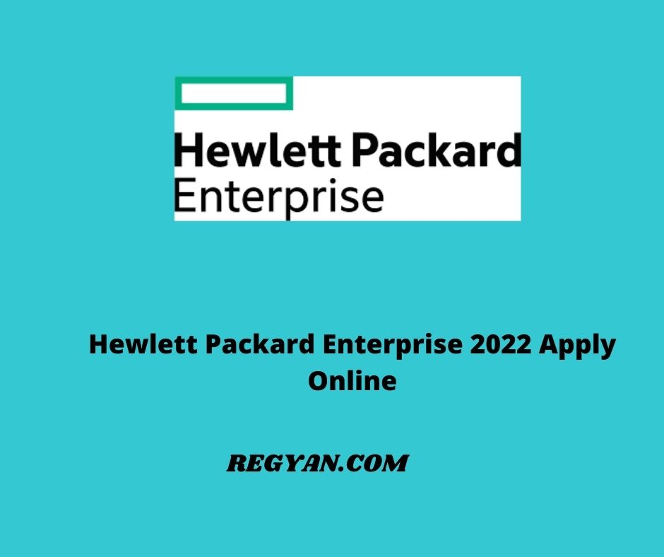 Hewlett Packard Enterprise 2022 Apply Online
