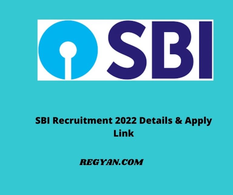 SBI Recruitment 2022 Details & Apply Link